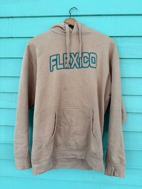 Flexi Men’s Tan Hoodie Sweatshirt